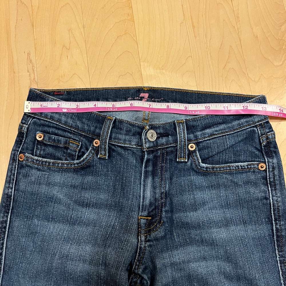7 For All Mankind Girls Jeans Bootcut 14 - Picture 6 of 6